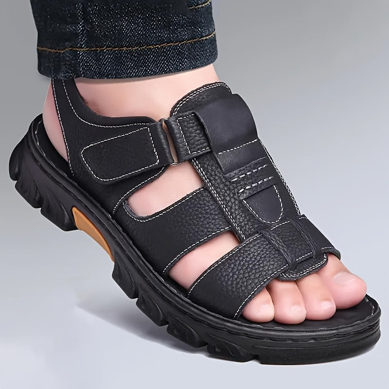 Men'S Fashion Sandals, Dual Use for Cooling and Dragging, Casual Outdoor Walking Shoes, Multiple Colors Available in Sizes 36-46