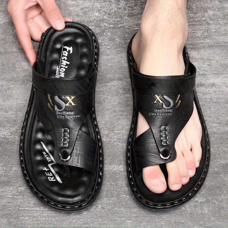Men'S Summer Outdoor Casual Stylish Flat Sandals That Are Trendy And Multifunctional.