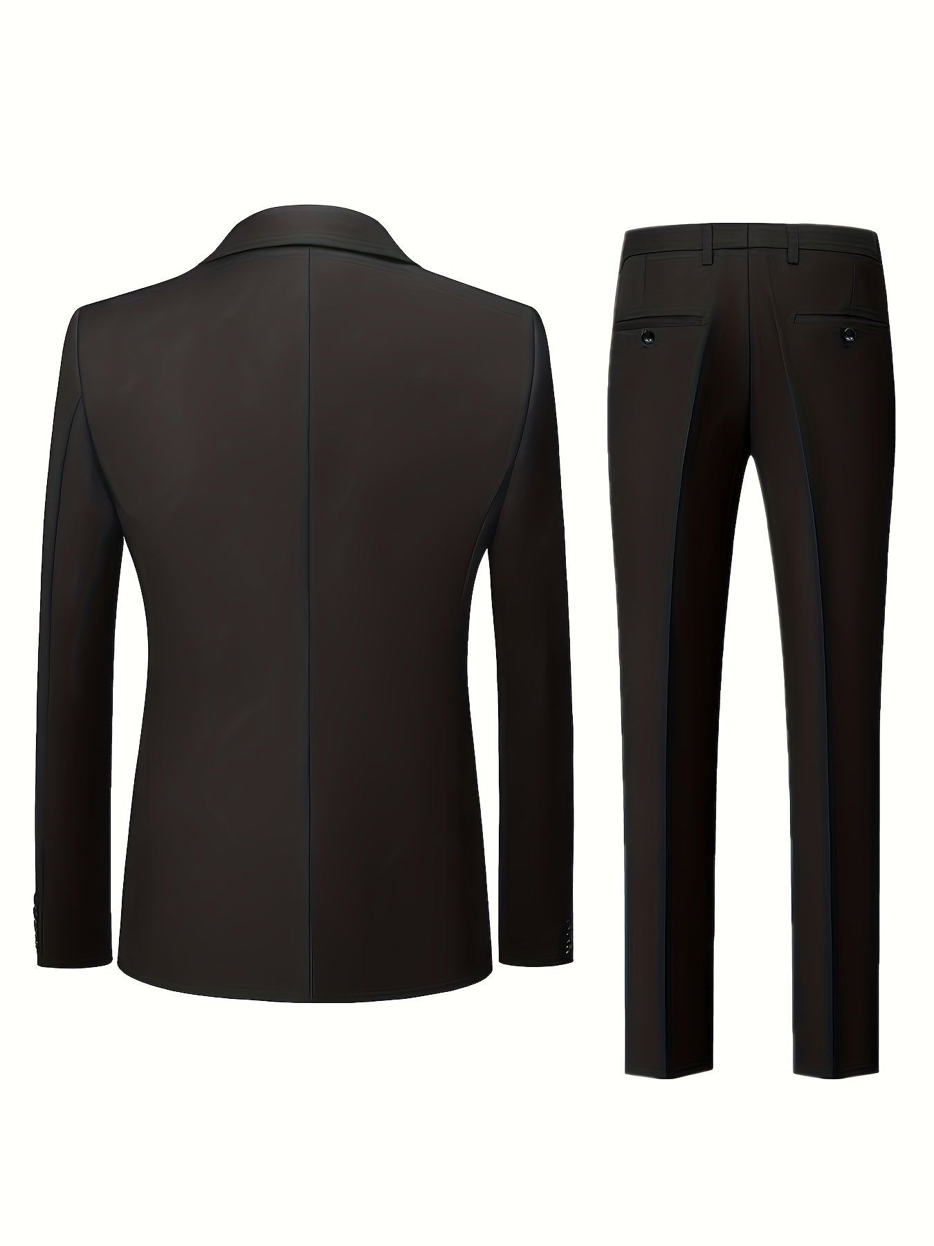 Costume classique et tendance pour homme - Ensemble 2 pièces comprenant un élégant et professionnel costume officiel, parfait pour les mariages, les entretiens, les fêtes et les rassemblements.