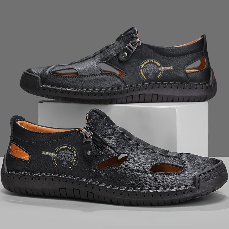 Mens Sandals for Men Men's Black Brown Grey Size Summer Flip Flops Slippers Shoes Male Hiking Shoe for Man Casual