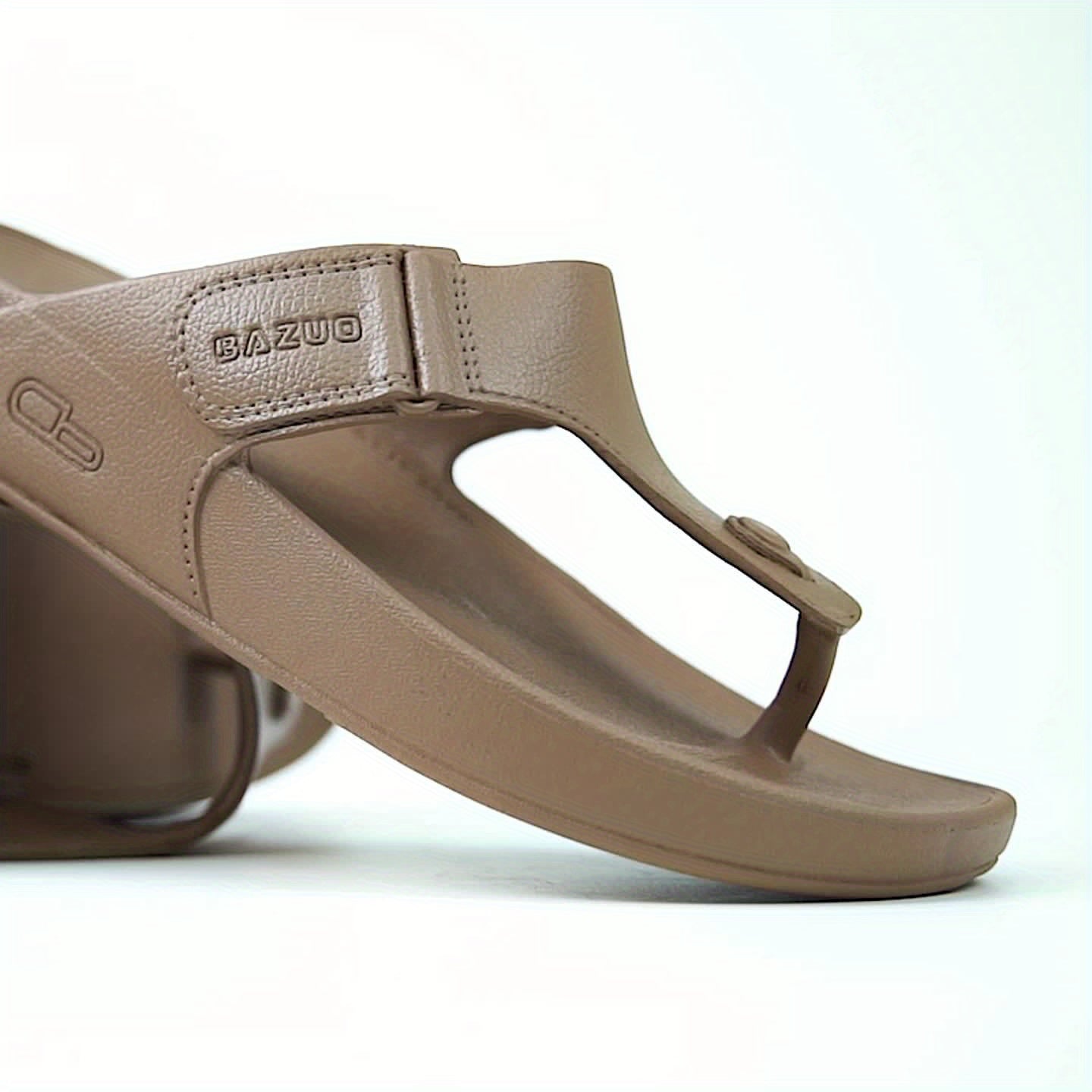 Men'S Summer Flip-Flops - Lightweight, Durable, Non-Slip Beach Sandals with Thick Soles & Arch Support for Comfortable Outdoor, Casual & Home Wea