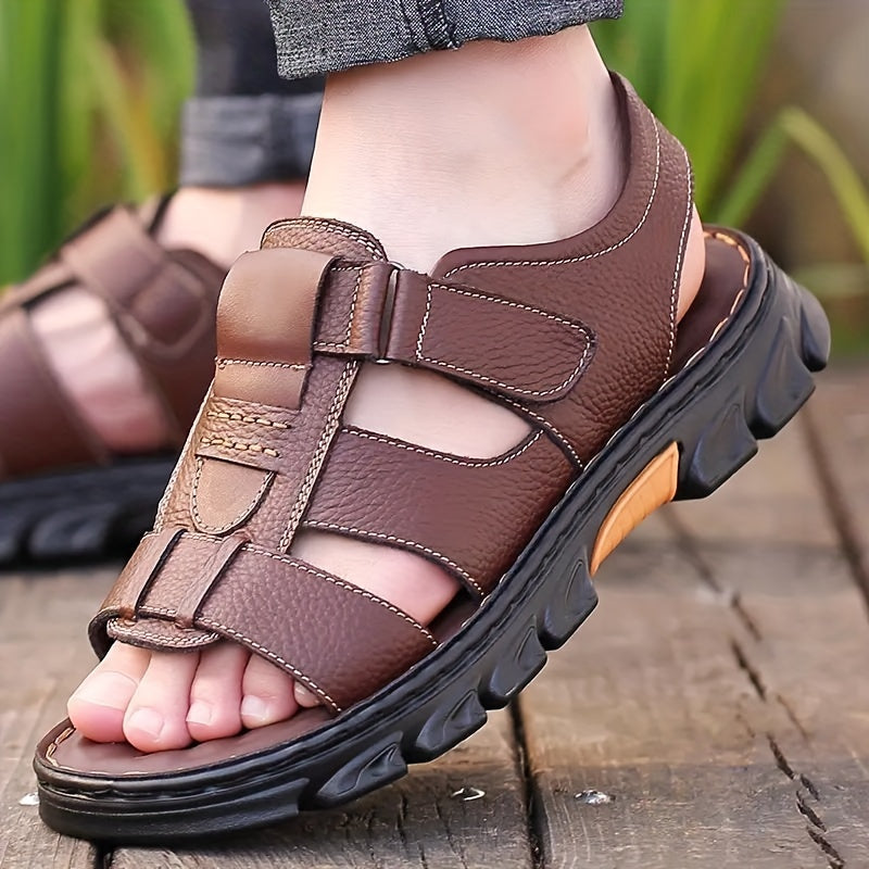 Men'S Fashion Sandals, Dual Use for Cooling and Dragging, Casual Outdoor Walking Shoes, Multiple Colors Available in Sizes 36-46