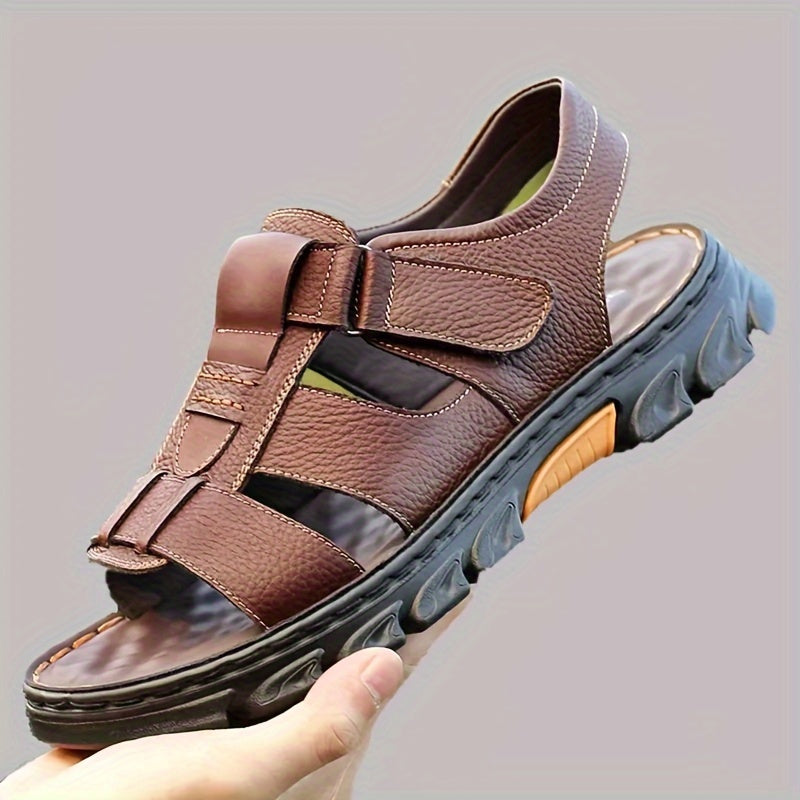 Men'S Fashion Sandals, Dual Use for Cooling and Dragging, Casual Outdoor Walking Shoes, Multiple Colors Available in Sizes 36-46