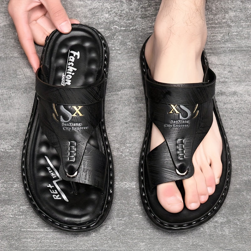 Men'S Summer Outdoor Casual Stylish Flat Sandals That Are Trendy And Multifunctional.