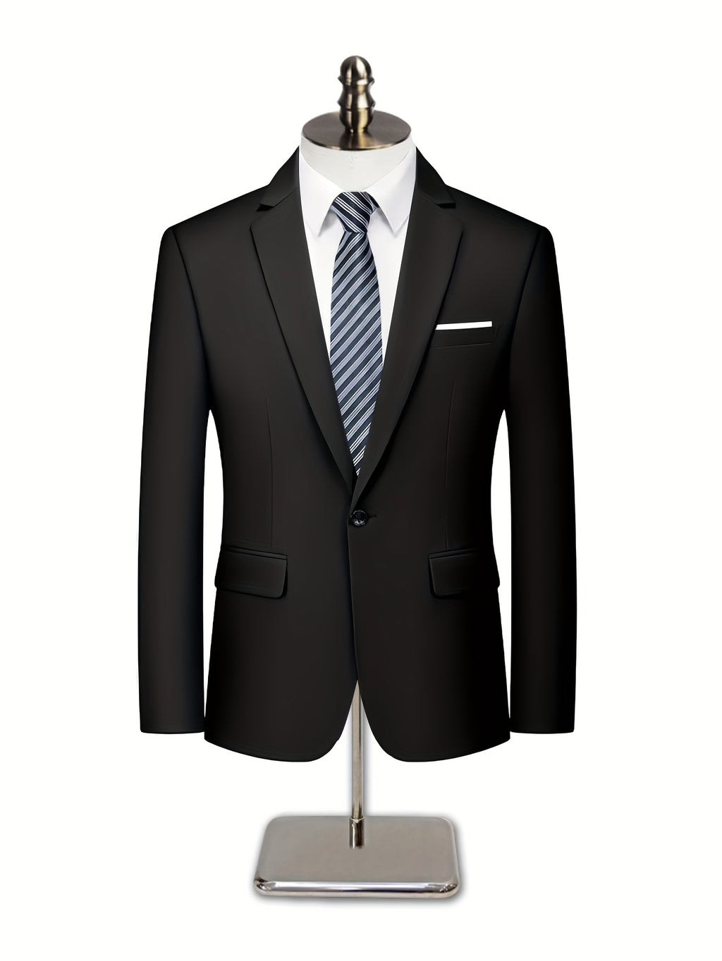 Costume classique et tendance pour homme - Ensemble 2 pièces comprenant un élégant et professionnel costume officiel, parfait pour les mariages, les entretiens, les fêtes et les rassemblements.