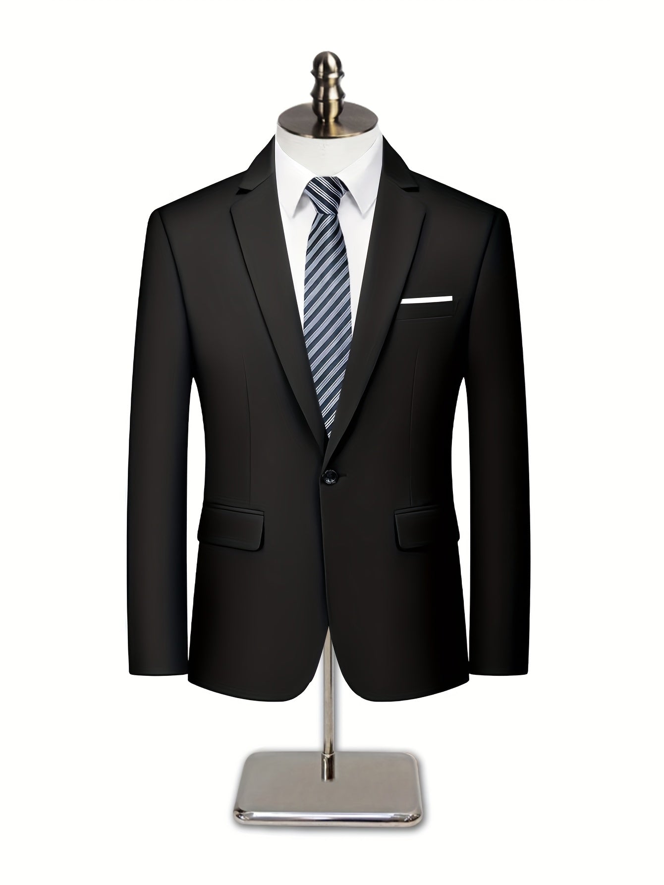 Costume classique et tendance pour homme - Ensemble 2 pièces comprenant un élégant et professionnel costume officiel, parfait pour les mariages, les entretiens, les fêtes et les rassemblements.