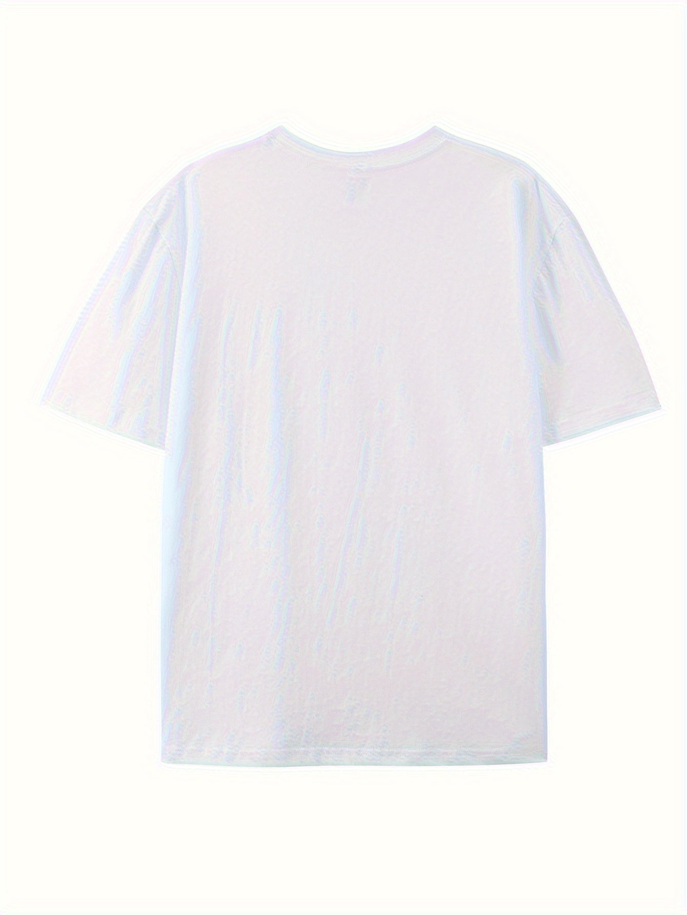 Men's 100% Cotton Casual Graphic T-Shirt - \