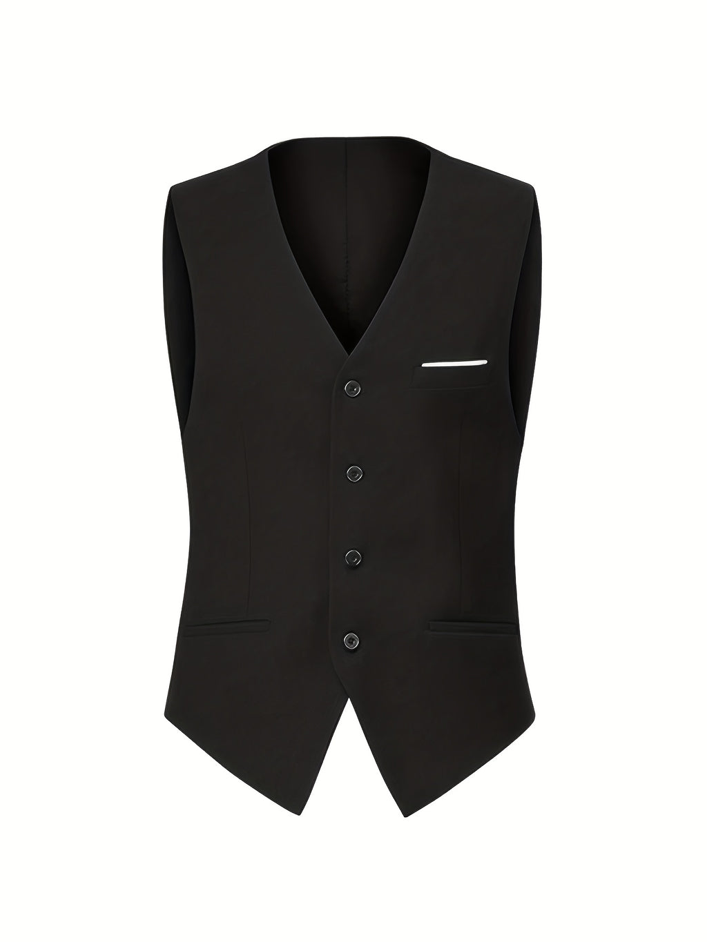 Ensemble de costume trois pièces de qualité supérieure pour homme avec gilet, pantalon et veste pour mariages, événements formels et tenue professionnelle.