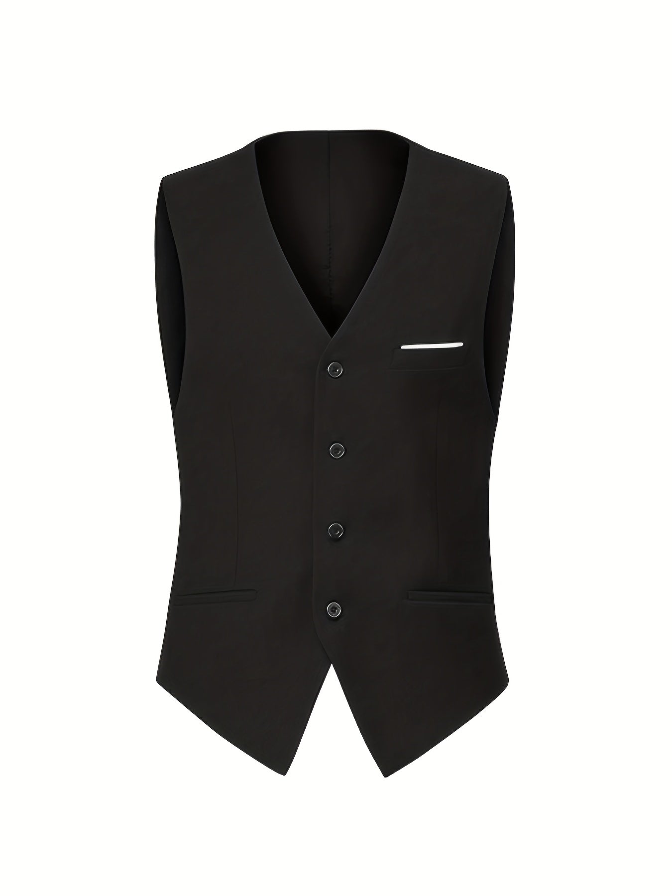Ensemble de costume trois pièces de qualité supérieure pour homme avec gilet, pantalon et veste pour mariages, événements formels et tenue professionnelle.