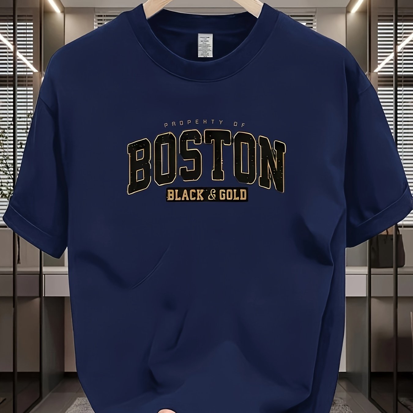 Men'S Casual Cotton T-Shirt - 100% Cotton Crew Neck Short Sleeve Tee, All-Season Comfort, Slight Stretch Knit Fabric, Solid Color Sports Top - Regular Fit for Adults