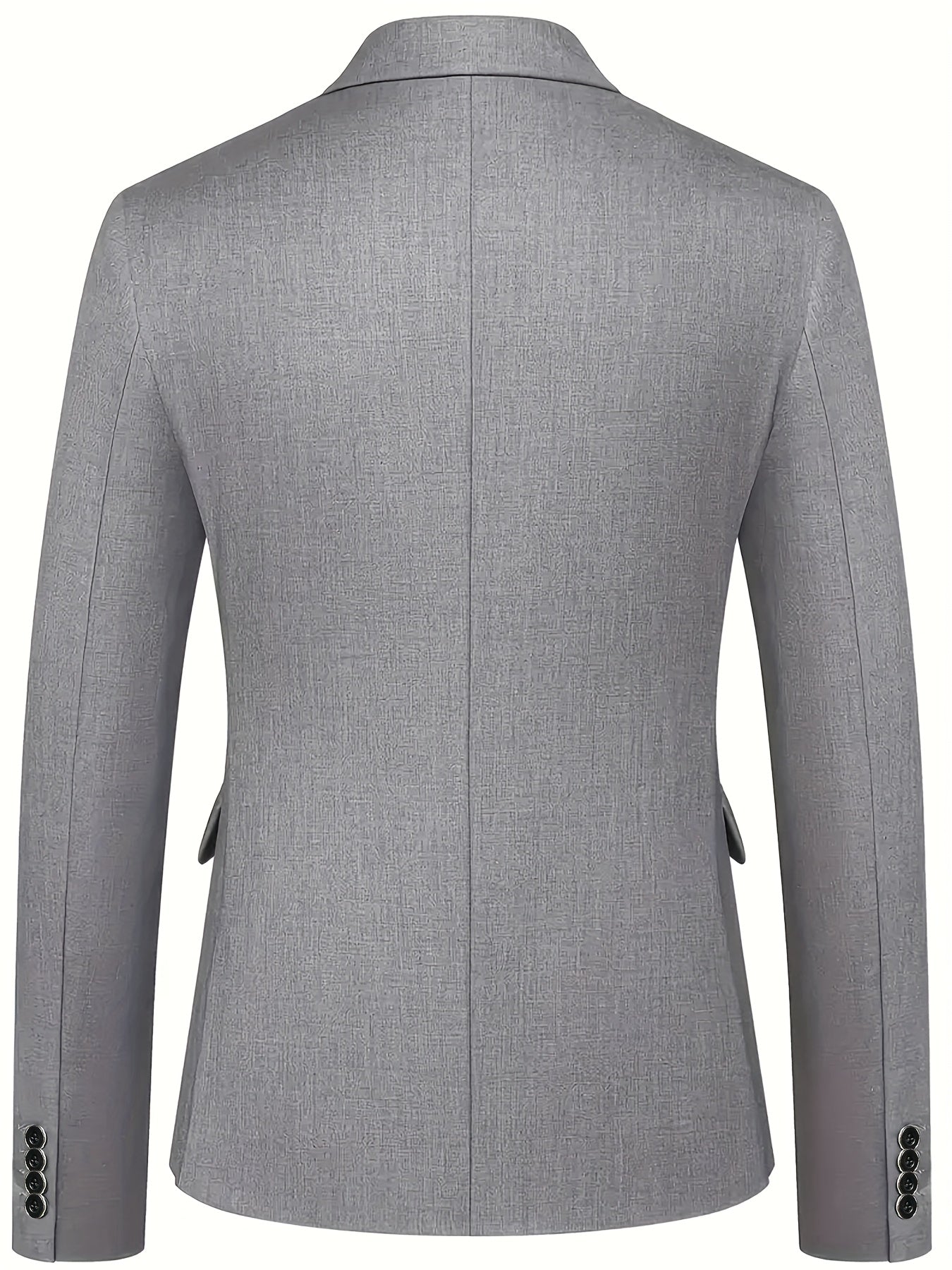 Costume trois pièces pour homme avec revers plat haut de gamme, Ensemble costume grande taille pour hommes, pantalon et gilet pour tenue formelle, robe de mariée, vêtements de travail, cadeau de vacances