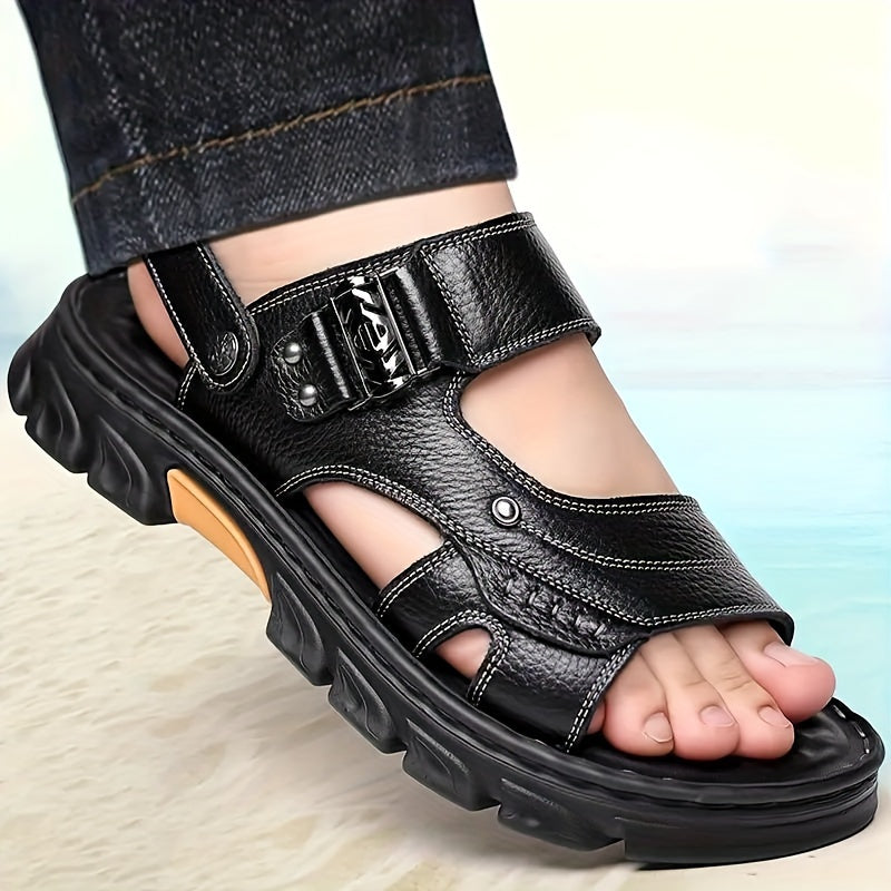 Men'S Fashion Sandals, Dual Use for Cooling and Dragging, Casual Outdoor Walking Shoes, Multiple Colors Available in Sizes 36-46
