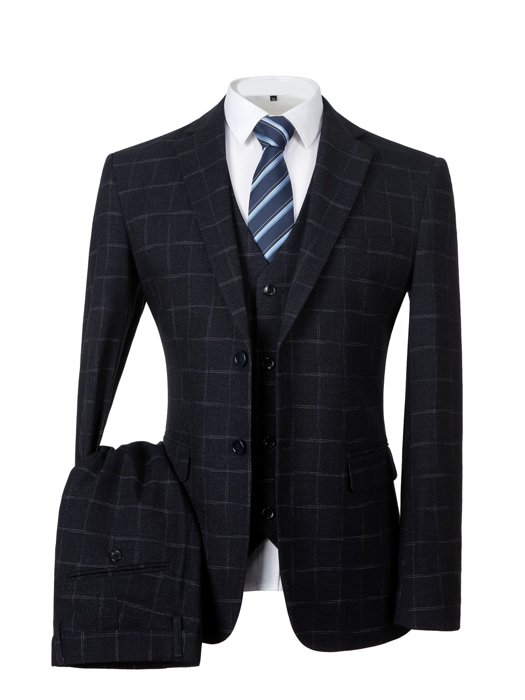 Costume pour homme 3 pièces gilet pantalon simple boutonnage taille XS-XXXL élégant et stylé mode décontractée ensemble de costume de mariage dîner