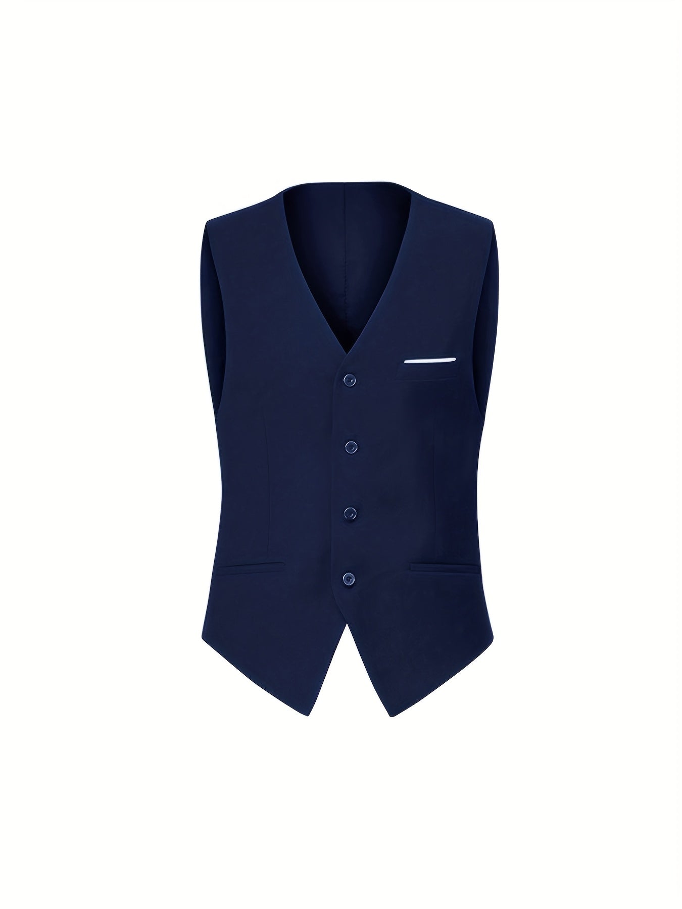 Ensemble de costume trois pièces de qualité supérieure pour homme avec gilet, pantalon et veste pour mariages, événements formels et tenue professionnelle.